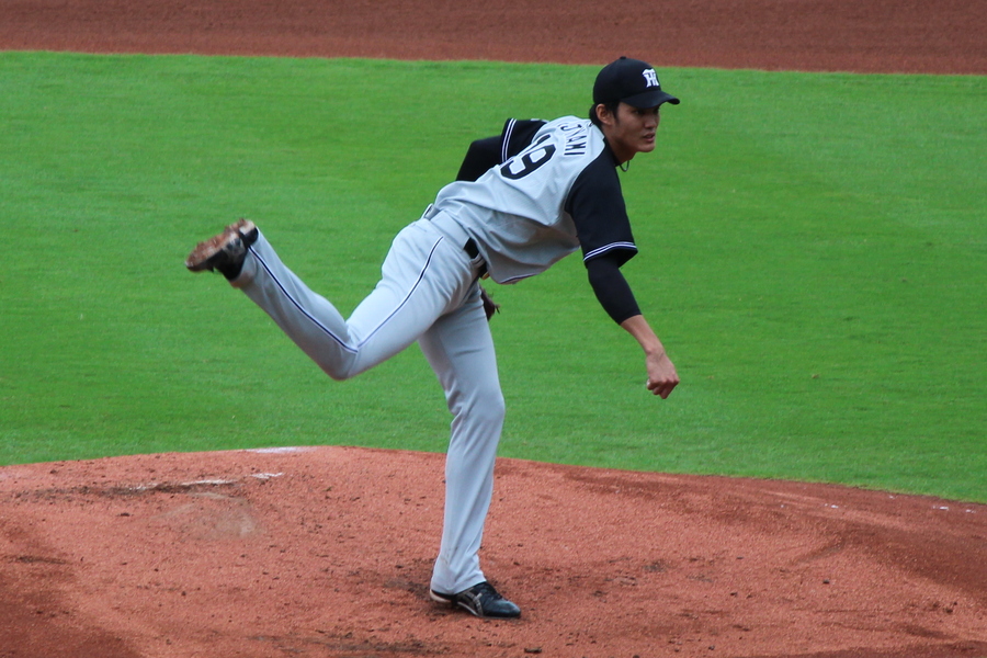 大谷藤浪時代的藤浪終於挑戰美職成功,獲得運動家一年短約的橄欖枝。(photo from Wikimedia)
