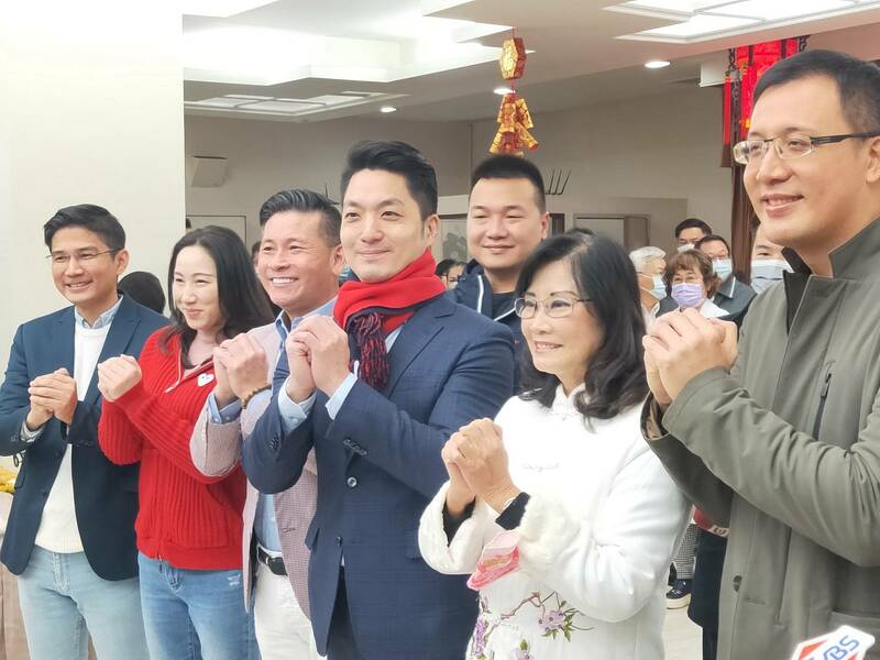 蔣萬安30日至台北市議會拜年,並期許未來府會關係和諧、共同推動市政發展。(Photo by 呂翔禾/台灣醒報)