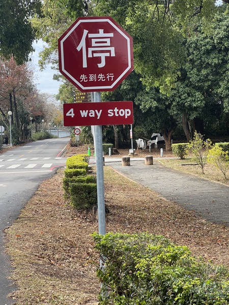 儘快在每一處需要汽車「暫停」的地方樹立「停」字標誌。(作者提供)