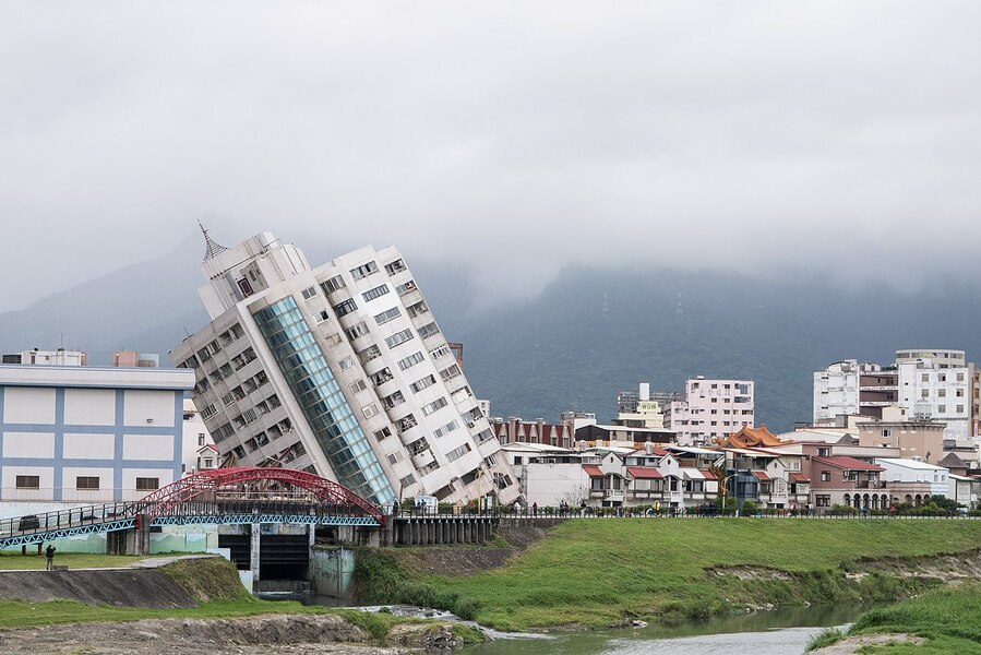 專家認為,台灣民眾需要對地震風險有更多認知,政府可透過教育、產業發展與公布資訊著手。(Wikimedia Commons)