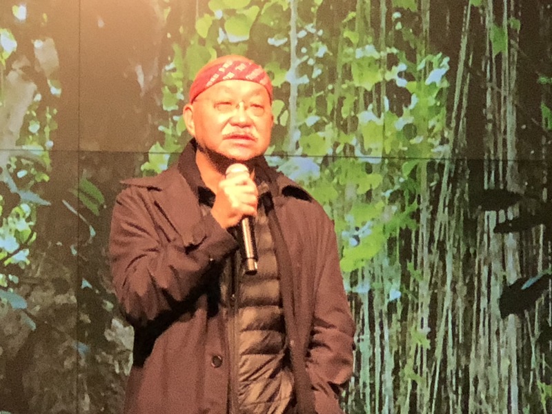 鍾喬帶領差事劇團與石岡媽媽們合演「千年之遇」,戲劇在社區深根並搬上國家劇院,鍾喬形容是一個新里程碑。(photo by劉東皋/台灣醒報)