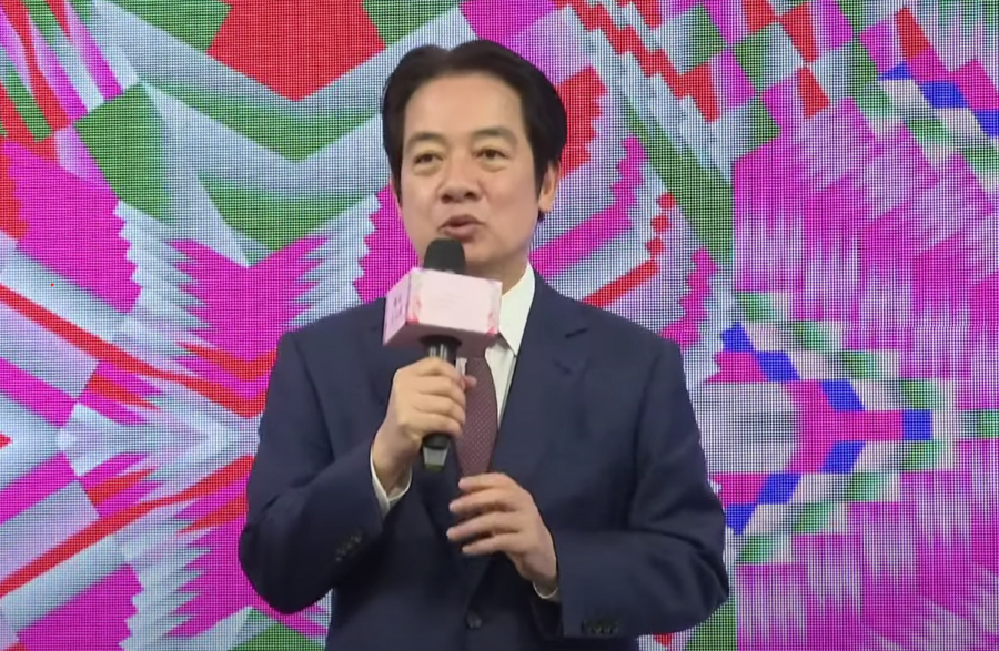 副總統賴清德9日於記者會表示,總統文化獎每兩年一屆,盼能發掘具備台灣價值的人士與團體。(直播截圖)