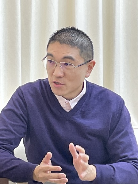 基隆市長謝國樑15日接受本報專訪,談論有關基捷、台鐵等市政議題。(Photo by 邱文福/台灣醒報)