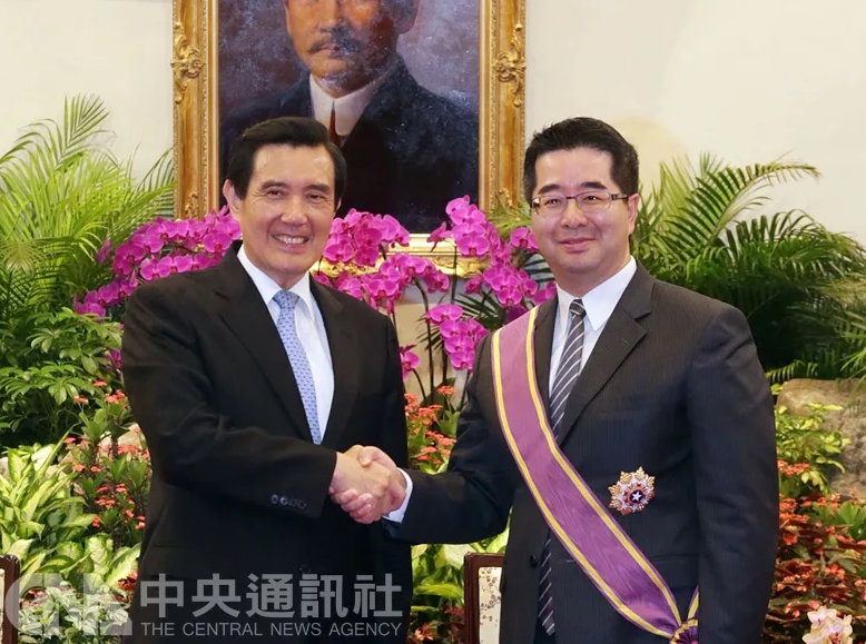 馬英九基金會執行長蕭旭岑受訪時強調,馬英九祭祖行程早就確定在清明節,沒刻意跟總統蔡英文訪美對壘的政治意圖。(中央社)
