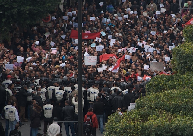 突尼西亞政治犯的家屬22日呼籲英國政府制裁突國政府官員。(Photo on Wikimedia Commons)