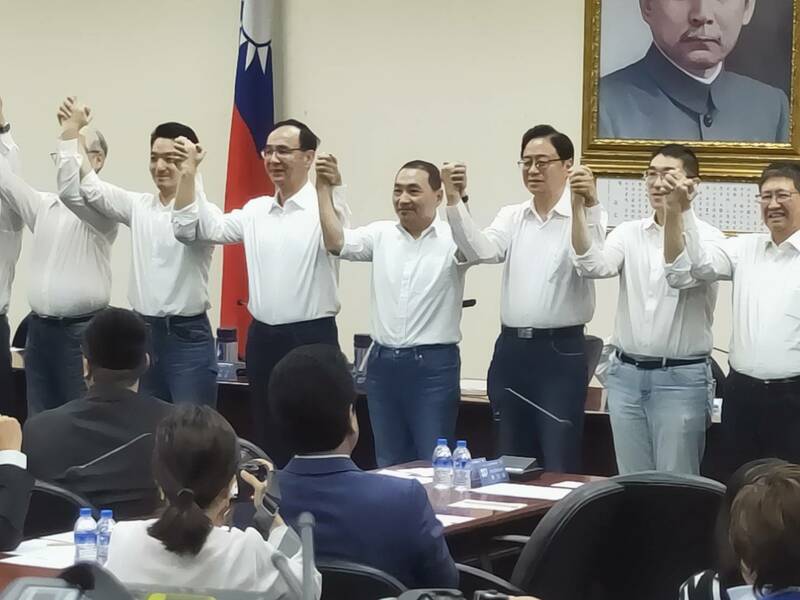 國民黨17日確定由新北市長侯友宜出戰2024年總統大選。(Photo by 呂翔禾/台灣醒報)