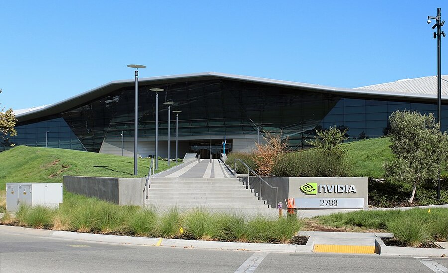 半導體企業Nvidia於30日加入了市值超過1兆美金的企業,雖然股價隨後就回跌。(Photo on WikiCommons)