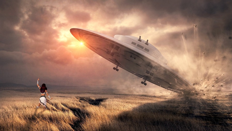 NASA在31日分享一年來尋找不明飛行物體的成果。(Pixabay)