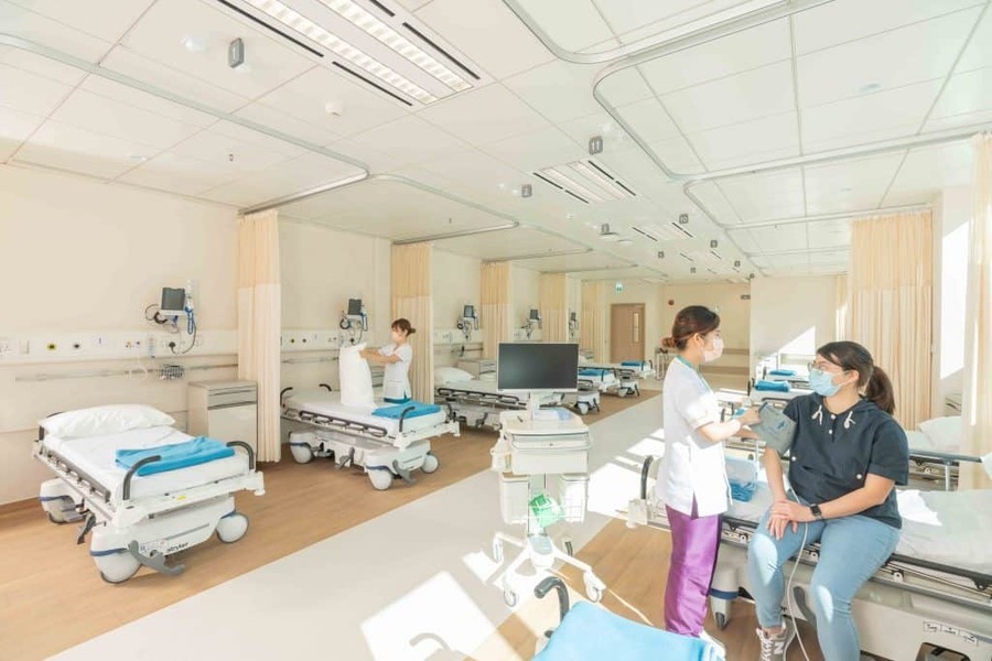 國健署8日舉行「健康醫院」記者會,盼民眾多利用社區醫院提供的衛教服務。(資料照)