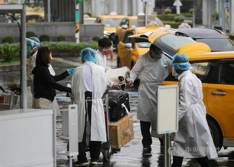 新冠肺炎死亡飆升為10大死因的第三位。(中央社)