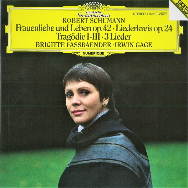 前幾天歡慶83歲生日的偉大次女高音法絲賓達(Brigitte Fassbaender),她的版本相當簡潔動人。(作者提供)