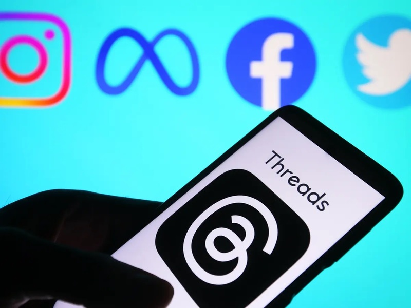 Facebook 的母公司Meta新開發的社交軟體Threads取得初步成果,有可能危害社交軟體的競爭市場。(Photo by Book Catalog on Flickr under C.C. License)