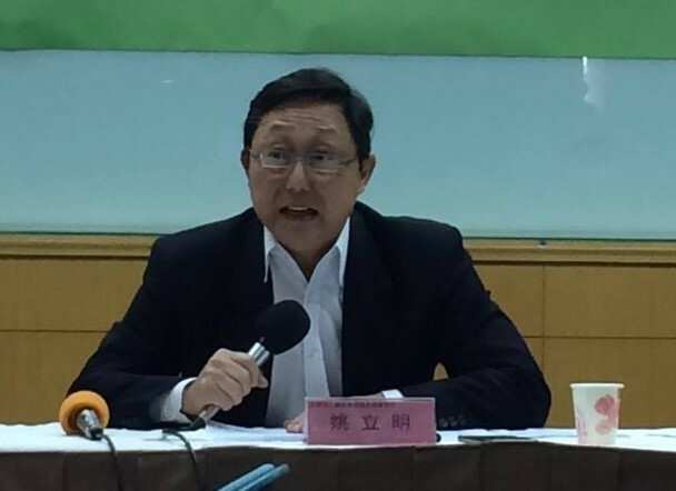 者姚立明20日受訪時強調,他19日在民進黨主要是講憲政體制。(資料照)