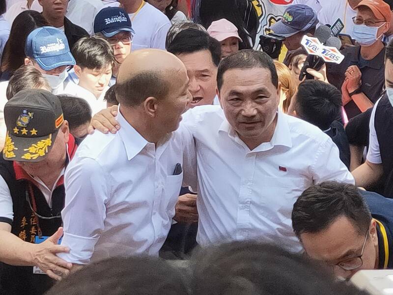 新北市長侯友宜23日正式向前高雄市長韓國瑜道歉。(Photo by 呂翔禾/台灣醒報)