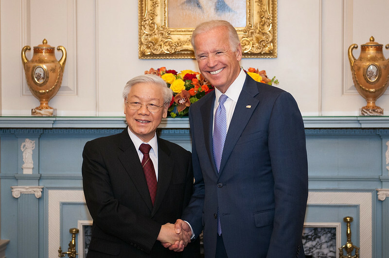 外界預期越南將與美國提升關係到「全面戰略夥伴」層級,對於曾有巨大衝突的兩國來說難以想像。(U.S. Department of State)