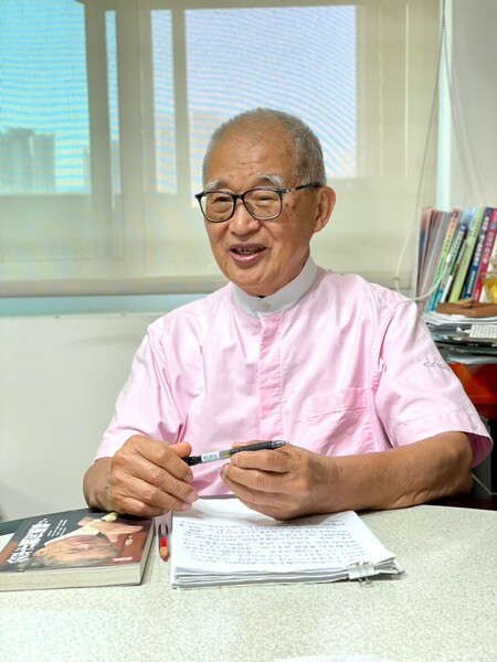 前監察院長王建煊11日表示,決定退出此次總統大選,並將以政策作為決定支持誰的依據。(Photo by 呂翔禾/台灣醒報)