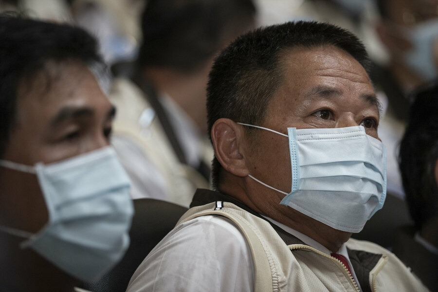 示意圖。隨著各種病毒在社區流行,醫師建議民眾重拾如戴口罩、洗手等習慣。(總統府)