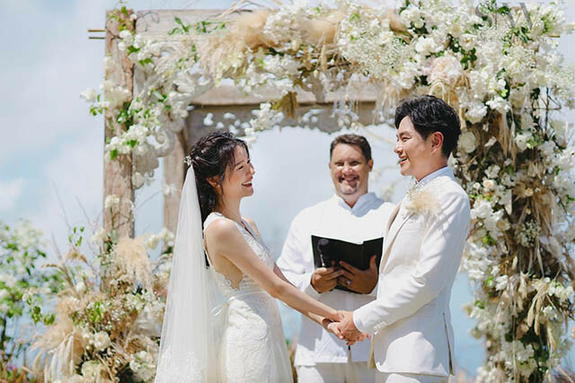 參加婚禮最開心就是感受新人的喜悅與感動(網路截圖)