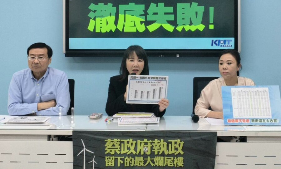 國民黨批評蔡政府新南向政策無效,籲若要新南向,需與中國改善關係。(Photo by 國民黨立院黨團)
