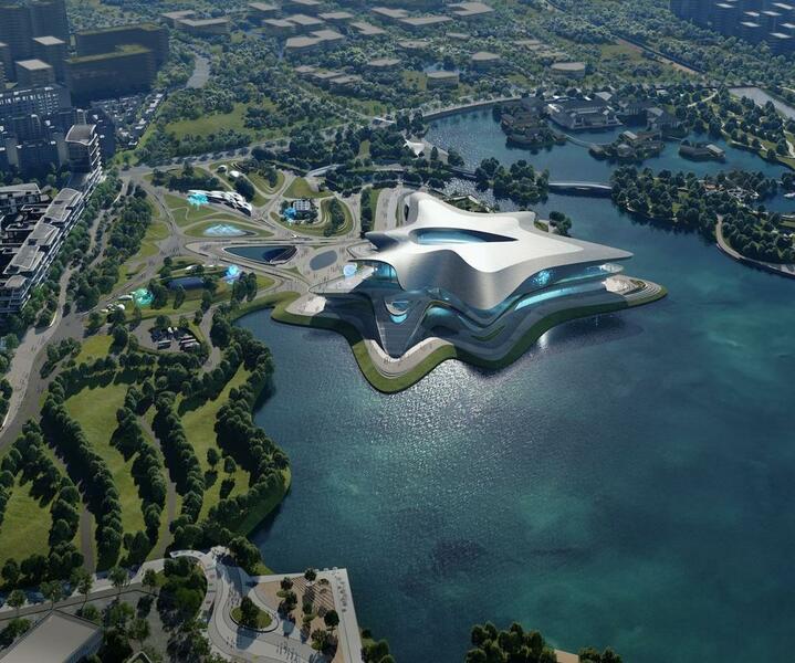 成都科幻博物館 。(Photo by Zaha Hadid Architects, Tatler Taiwan)