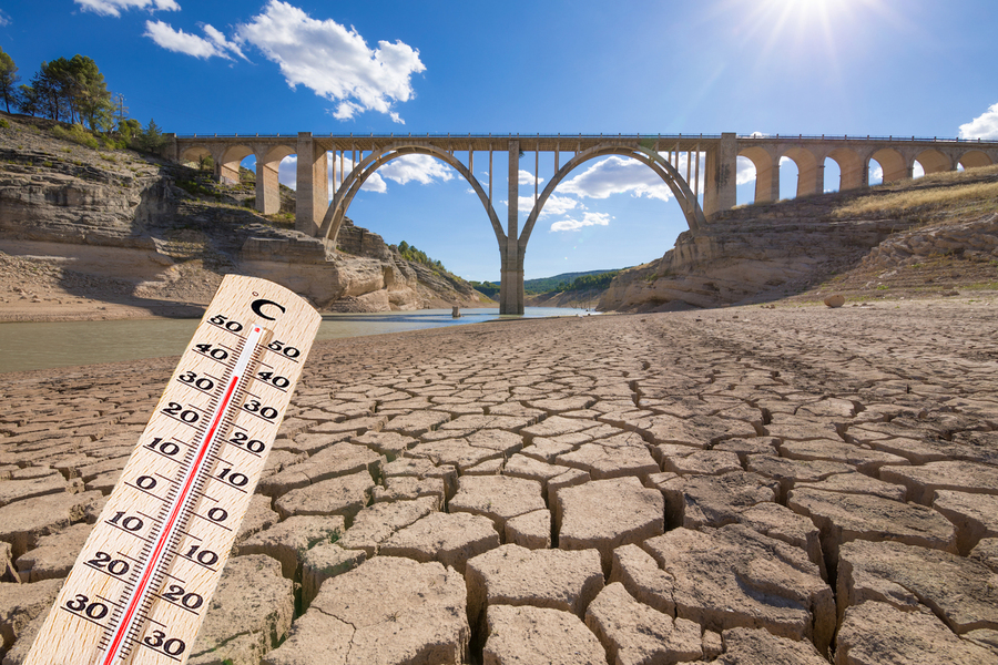 地表暖化會在未來十年內突破「巴黎氣候協定」的1.5°C門檻,更會在未來二十年邁過2°C的大限。(網路截圖)