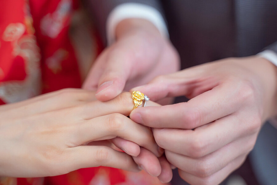 結婚是人生大事,白頭偕老是要相處一輩子的。(網路截圖)