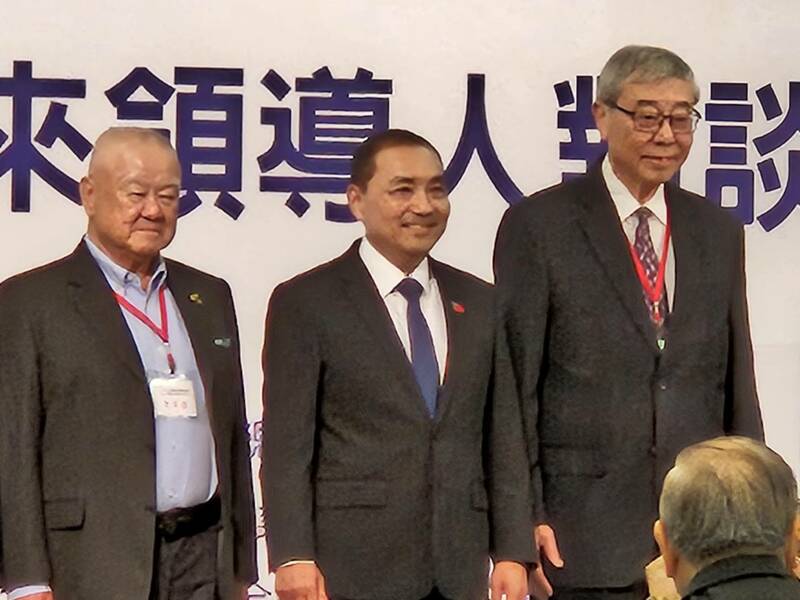 國民黨總統參選人侯友宜27日指出,盼4年內加入CPTPP,還要申請加入一般認為很難加入的RCEP。(Photo by 呂翔禾/台灣醒報)