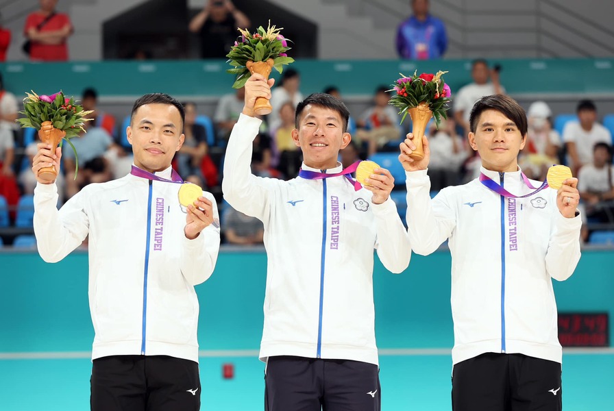 我國代表團在杭州亞運有好表現。(photo from中華奧會 Chinese Taipei Olympic Committee 臉書)