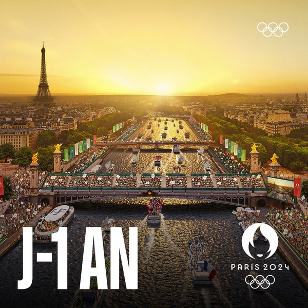 2024年主要體壇亮點就是夏夜盛事:巴黎奧運。(photo from Olympics Facebook Officials)