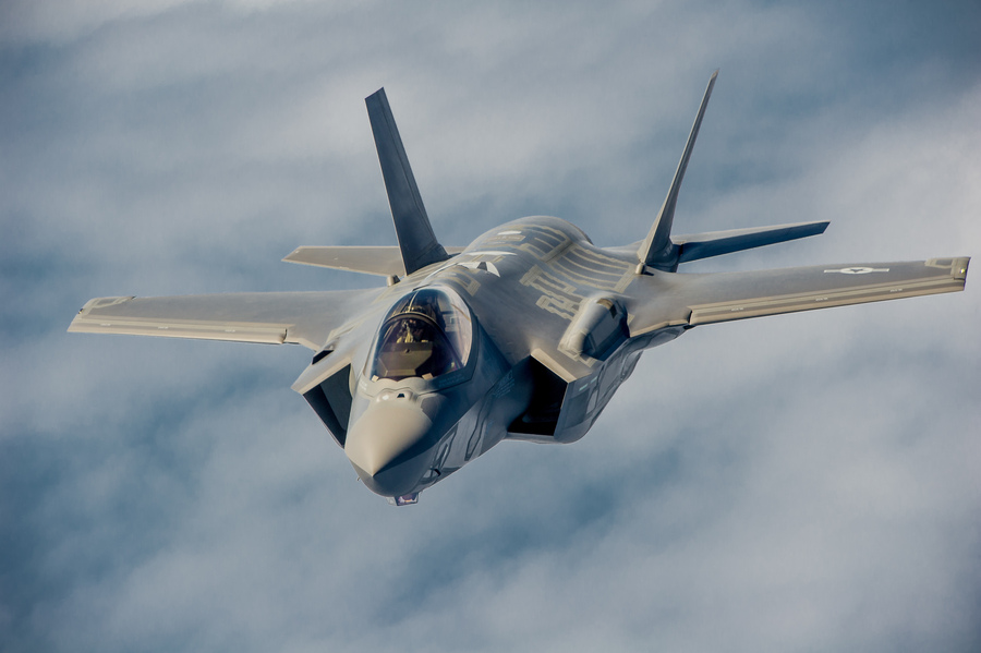 圖為美國空軍第33戰鬥機聯隊的F-35A。(Photo on Wiki Commons)