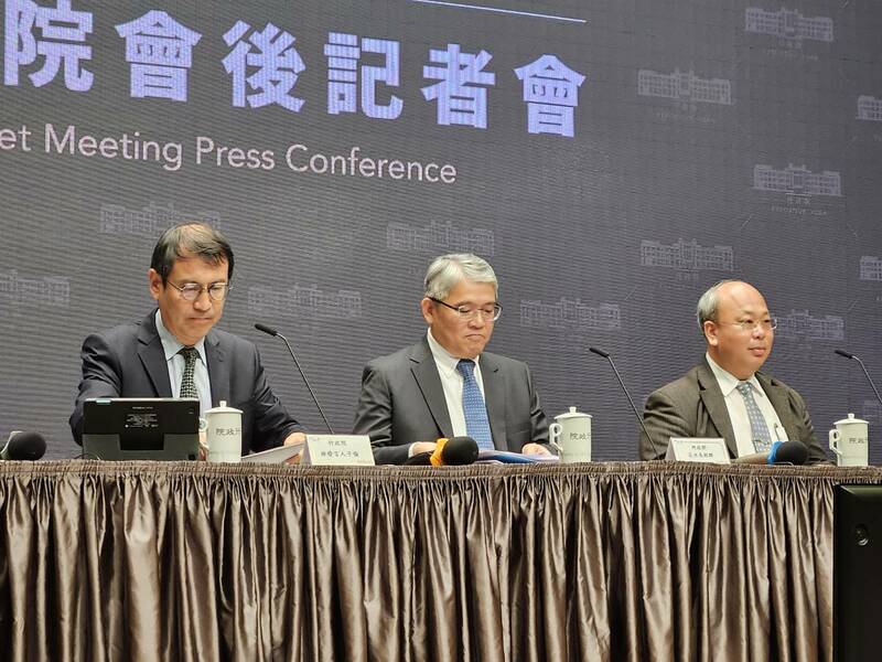 內政部、中選會與法務部14日會報選舉因應成果。(Photo by 呂翔禾/台灣醒報)