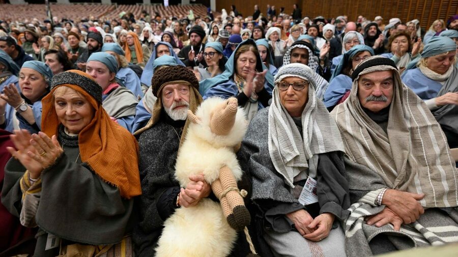 聖誕節將至,教宗呼籲世人關注聖地的戰事。(Photo by VATICAN MEDIA Divisione Foto used under Creative Commons license)