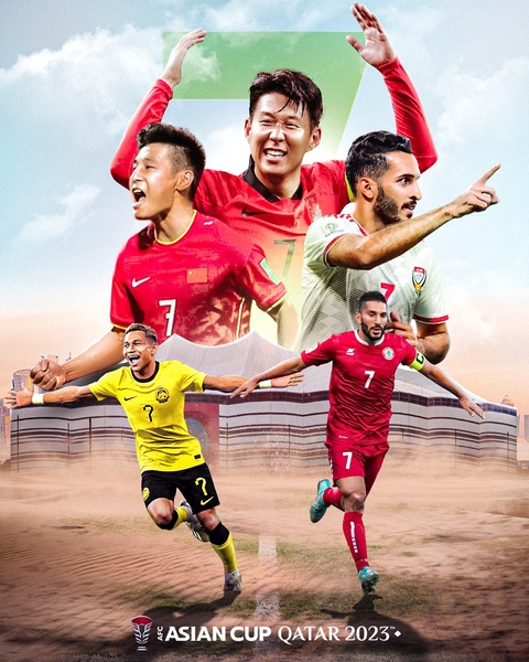 亞洲盃即將開戰,日韓沙伊澳卡等列強瞄準亞洲最強的榮譽!(photo from AFC Asian Cup Facebook Officials)