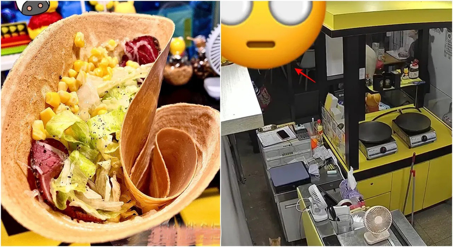 賣可麗餅的老闆娘,推出「百分考券送可麗餅、90分以上折10元活動」,有家長竟怒嗆店家「這樣做生意真的很可惡,以後不要辦!」(網路截圖)