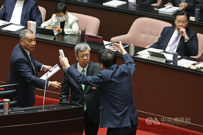 立法院4日起將開始委員會質詢,金門撞船案與蘇丹紅食安案件都將成為外界關注焦點。(中央社)