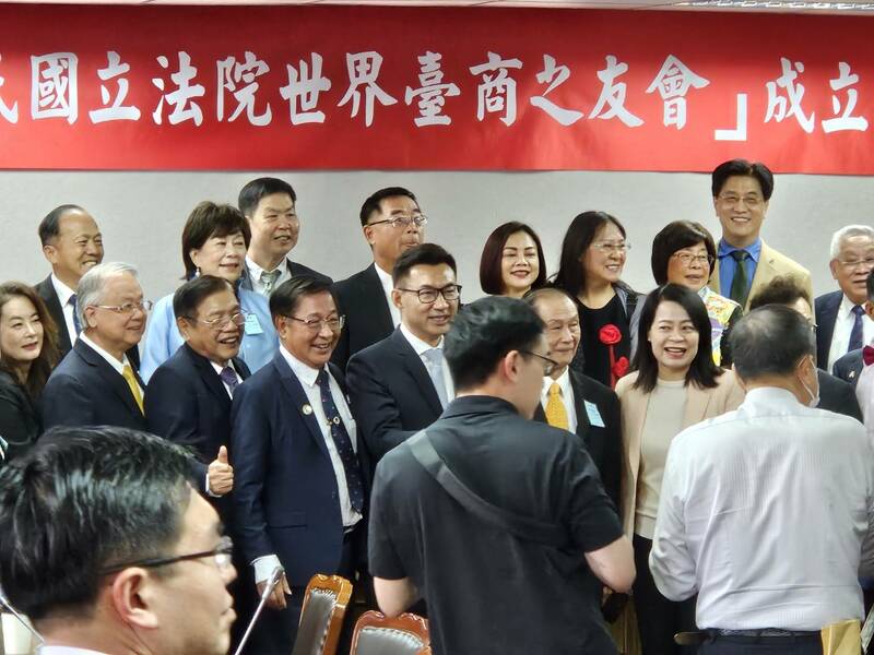 立法院5日成立「世界台商之友會」,朝野立委都積極響應。(Photo by 呂翔禾/台灣醒報)