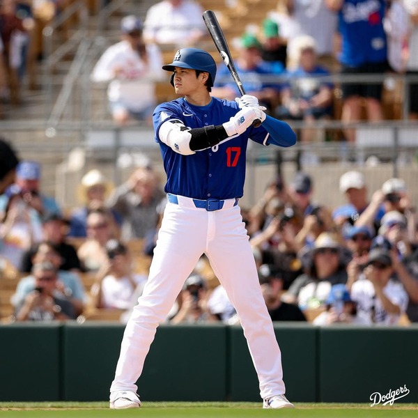 MLB新賽季由亞洲風席捲,國聯西區就足足有7名亞洲好手競爭,其中以聯盟看板人物大谷翔平為招牌。(photo from LA Dodgers Facebook Officials)