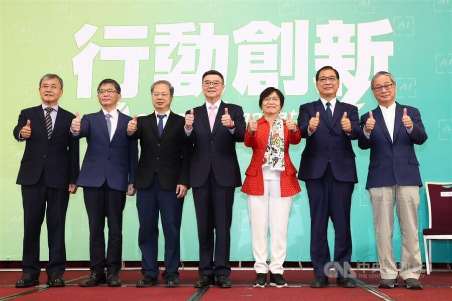卓榮泰內閣近日陸續公布人事。(中央社)