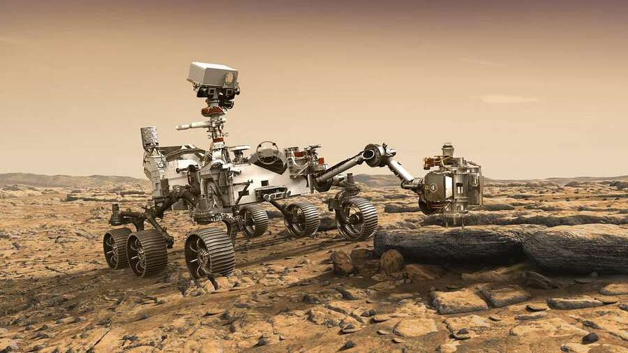 NASA近日宣布,因為財務問題,將研擬把樣本從火星帶回的替代方案。(Picryl)