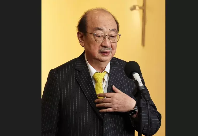 立委柯建銘為失言致歉。(中央社).