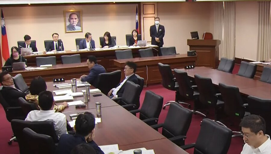 立法院國民黨7日封殺NCC委員提名案,在野黨希望由新閣揆處理提名,並與在野黨協商。(影片截圖)