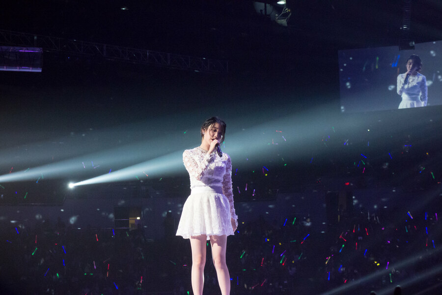 韓國女歌手IU來台歌唱,吸引眾多歌迷購票。(Photo by techjunkie452 under C.C. License)