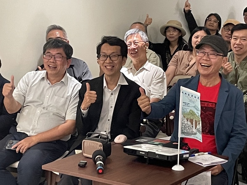 台南市政府舉辦的美術展覽「我們從河而來:流域千年.文化共筆」將於7月9日開展, 2日於北上大稻埕舉辦台北發表會暨城市溪流開蓋論壇。(Photo by 簡嘉佑/台灣醒報)