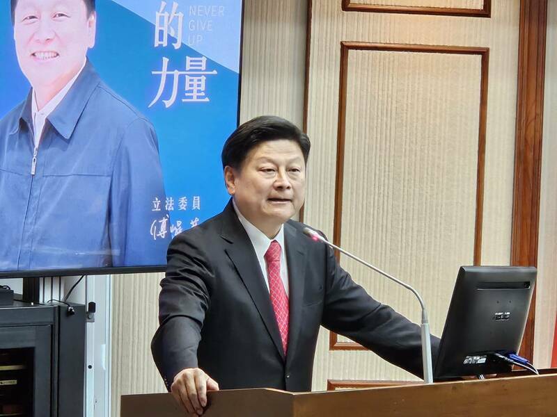 國會職權修法預計26日生效,國民黨團總召傅崐萁25日強調,不會排除邀請總統賴清德進行國情報告。(本報資料圖)