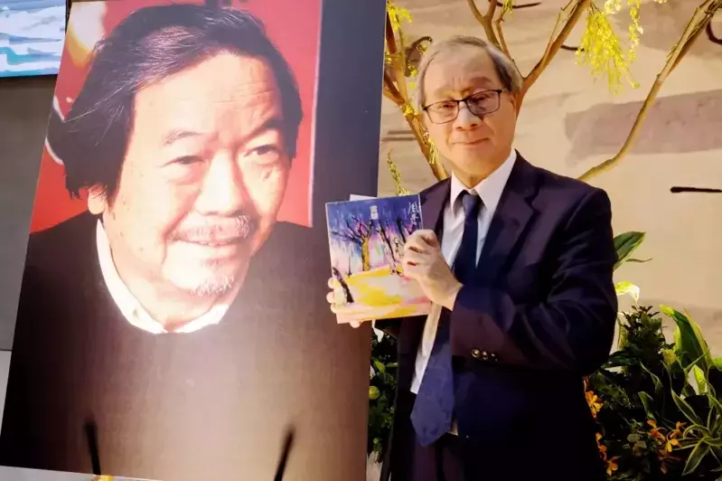 文化部長李遠出席藝術家雷驤歡送追思會,表達對好友的深切懷念。(文化部提供)