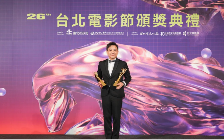 蕭雅全以《老狐狸》包辦最佳編劇和導演獎 。大贏家《老狐狸》共獲5大獎。(網路截圖)