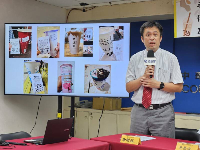 消基會10日公布市面鮮奶茶調查,僅有10%店家對外公開使用鮮奶資訊。(Photo by 呂翔禾/台灣醒報)