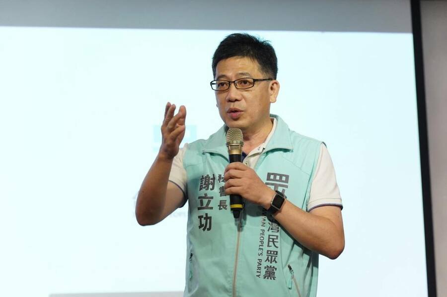 民眾黨前秘書長謝立功接受本報專訪時分析,柯缺乏人情、僅注重空軍且決策圈很小,容易使合作對象感到不滿。(本報資料照)