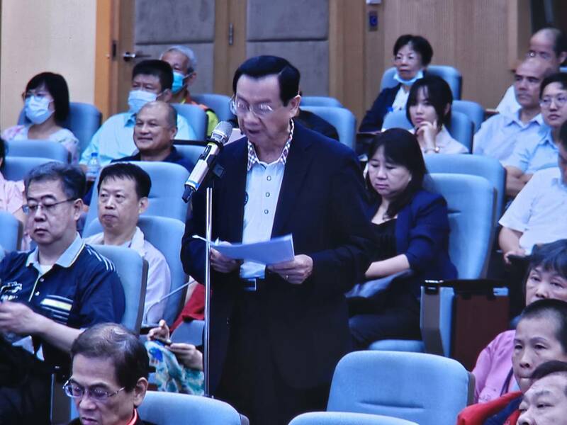 1日的第一屆民間國是會議上,許多民間團體就對國安的想法爭相發言。(Photo by 呂翔禾/台灣醒報)