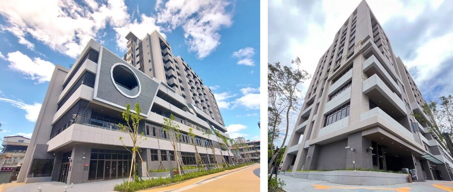 圖為台北市華榮社會住宅外觀。(台北市政府網站)